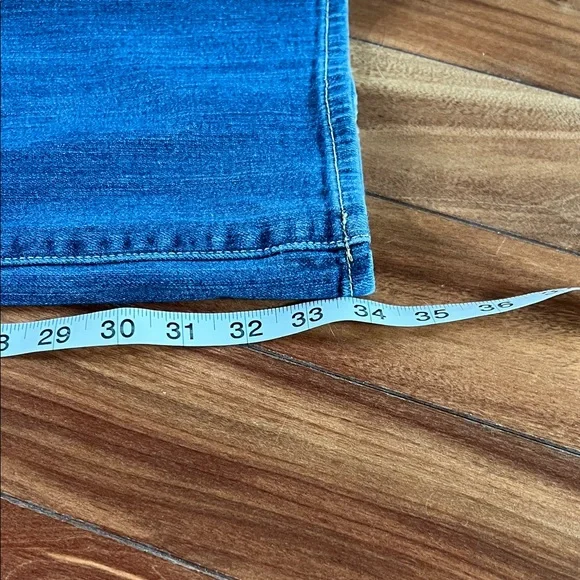 Abercrombie & Fitch Medium Blue Wide Leg Jeans - Picture 4 of 6